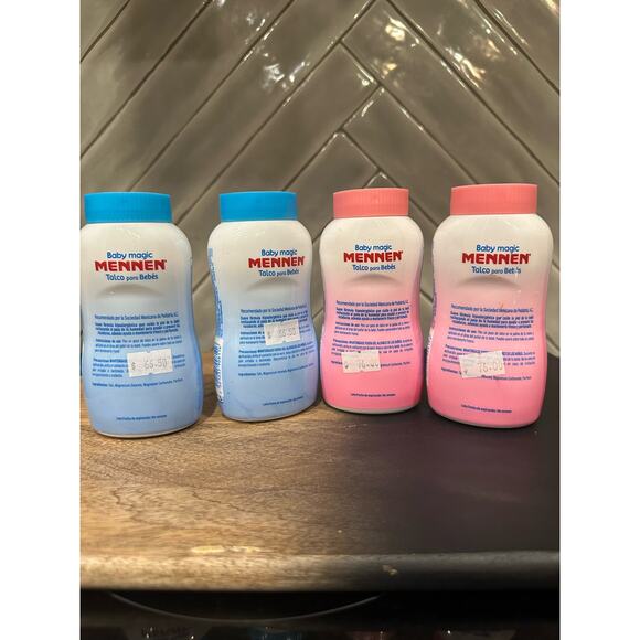 Mennen Baby Magic Powder 7.05oz / Talco para Bebe x 4 - Picture 2 of 4